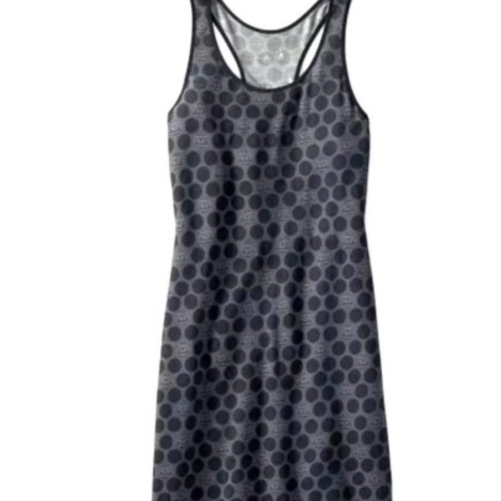 Smartwool Fern Lake Black Dot Tank Dress Size Medium